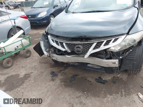 2012 Nissan Murano SV with VIN JN8AZ1MW4CW220925, listed as a IAAI auction lot 42138578 with Not Provided miles and . Bid and sale history available at carsss.com. Image 6.