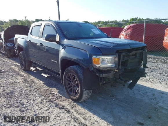 2019 GMC Canyon 2WD SLE with VIN 1GTG5CEN2K1355982, listed as a IAAI auction lot 41931708 with 70,780 mi miles. Bid and sale history available at carsss.com. Image 1.