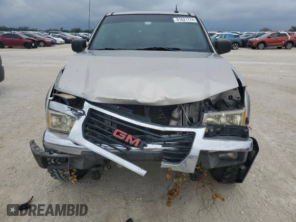 2004 GMC Canyon SLE Z71 with VIN 1GTDS146948128941, listed as a Copart auction lot 81621774 with 177,331 mi miles and Salvage Title. Bid and sale history available at carsss.com. Image 5.