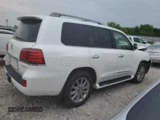 2011 Lexus LX 570 with VIN JTJHY7AX7B4082169, listed as a Copart auction lot 61801895 with 174,635 mi miles and Clean title. Bid and sale history available at DreamBid. Image 3.