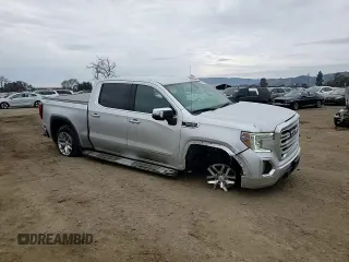 2021 GMC Sierra 1500 SLT z VIN 3GTU9DED6MG249205, wystawiony jako Copart lot #43583845 z przebiegiem 33 053 mil mil oraz Szkoda całkowita • Salvage title. Historia ofert i sprzedaży dostępna na DreamBid. Obrazek 11.