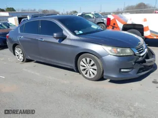 2015 Honda Accord Sedan EX-L with VIN 1HGCR3F80FA015457, listed as a IAAI auction lot 41714047 with 206,053 mi miles. Bid and sale history available at carsss.com. Image 1.