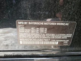 2018 BMW 3 Series 330i xDrive with VIN WBA8Z9C50JG827927, listed as a Copart auction lot 88681345 with 21,245 mi miles and Salvage Title. Bid and sale history available at carsss.com. Image 12.
