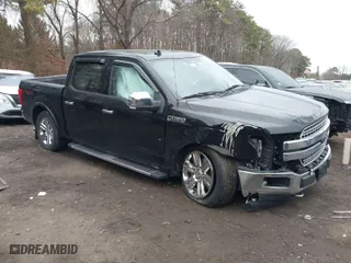 2018 Ford F-150 XL with VIN 1FTEW1EP8JFC58832, listed as a IAAI auction lot 41663026 with 134,760 mi miles. Bid and sale history available at carsss.com. Image 1.