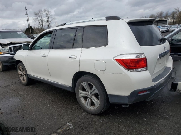 2011 Toyota Highlander Limited with VIN 5TDDK3EH6BS056083, listed as a Copart auction lot 43222925 with 184,863 mi miles and Salvage Title. Bid and sale history available at carsss.com. Image 2.
