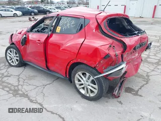 2016 Nissan Juke S with VIN JN8AF5MV8GT655736, listed as a IAAI auction lot 42022279 with 79,352 mi miles and . Bid and sale history available at carsss.com. Image 3.