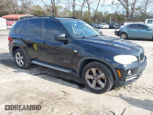 2009 BMW X5 30i with VIN 5UXFE43549L038836, listed as a IAAI auction lot 41500108 with 237,230 mi miles. Bid and sale history available at carsss.com. Image 1.