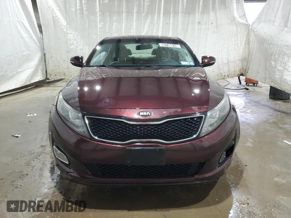 2014 Kia Optima LX z VIN 5XXGM4A77EG333341, wystawiony jako Copart lot #50746615 z przebiegiem 163 401 mil mil oraz Czysty tytuł • Clean title. Historia ofert i sprzedaży dostępna na DreamBid. Obrazek 5.