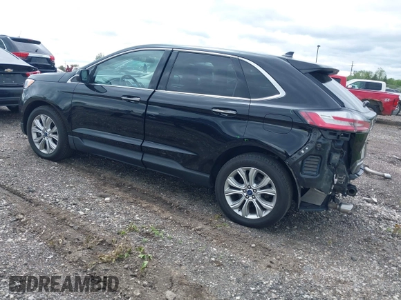 2020 Ford Edge Titanium with VIN 2FMPK4K94LBA22657, listed as a IAAI auction lot 42340706 with 62,857 mi miles and . Bid and sale history available at DreamBid. Image 3.
