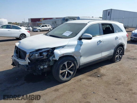2016 Kia Sorento EX with VIN 5XYPHDA56GG015664, listed as a IAAI auction lot 40550549 with 163,190 mi miles. Bid and sale history available at carsss.com. Image 18.