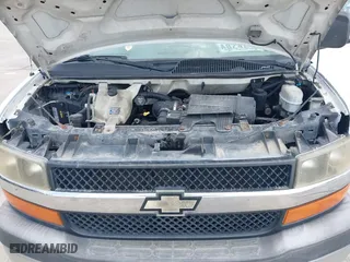 2012 Chevrolet Express Passenger 1LT with VIN 1GAZG1FG9C1129455, listed as a IAAI auction lot 42105765 with 150,090 mi miles. Bid and sale history available at carsss.com. Image 10.