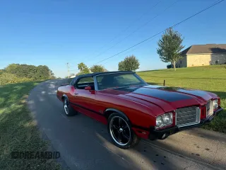 1971 Oldsmobile Cutlass with VIN 342671M110144, listed as a Copart auction lot 75172764 with 35,160 mi miles and Clean Title. Bid and sale history available at DreamBid. Image 1.