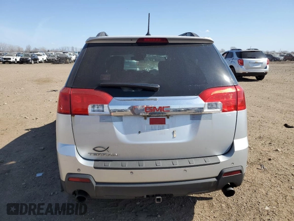 2013 GMC Terrain SLT with VIN 2GKFLUE36D6290872, listed as a Copart auction lot 49229785 with 160,743 mi miles and Salvage Title. Bid and sale history available at carsss.com. Image 6.