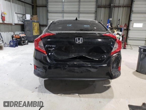 2016 Honda Civic EX-L with VIN 19XFC1F72GE020764, listed as a Copart auction lot 49621775 with Not provided miles and Salvage title. Bid and sale history available at DreamBid. Image 6.