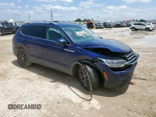 2022 Volkswagen Tiguan SE z VIN 3VV3B7AX9NM102978, wystawiony jako Copart lot #60182395 z przebiegiem 43 565 mil mil oraz Szkoda całkowita • Salvage title. Historia ofert i sprzedaży dostępna na DreamBid. Obrazek 4.