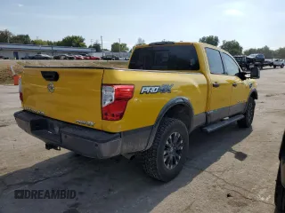 2016 Nissan Titan XD S with VIN 1N6AA1F4XGN507919, listed as a Copart auction lot 71314104 with 146,509 mi miles and Salvage Title. Bid and sale history available at carsss.com. Image 3.