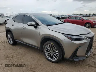 2022 Lexus NX with VIN JTJHGCEZ6N2007244, listed as a Copart auction lot 64692144 with 21,030 mi miles and Salvage Title. Bid and sale history available at carsss.com. Image 4.