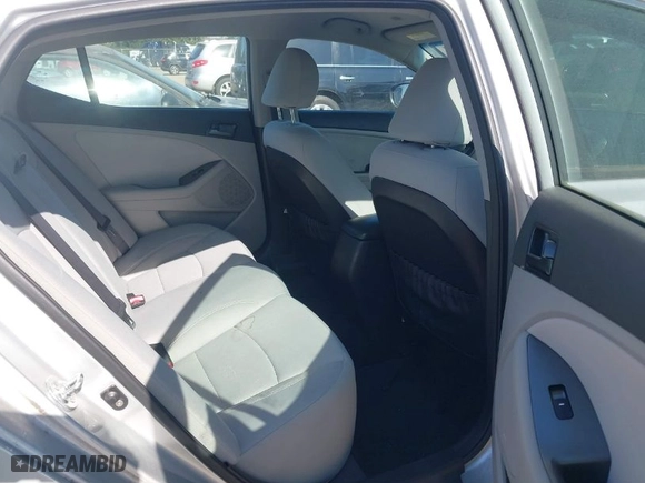 2013 Kia Optima LX with VIN KNAGM4A74D5371383, listed as a IAAI auction lot 41756449 with 133,002 mi miles. Bid and sale history available at carsss.com. Image 8.