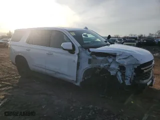 2023 Chevrolet Tahoe Commercial with VIN 1GNSKLED4PR435830, listed as a Copart auction lot 47010865 with 5,417 mi miles and Salvage Title. Bid and sale history available at carsss.com. Image 4.
