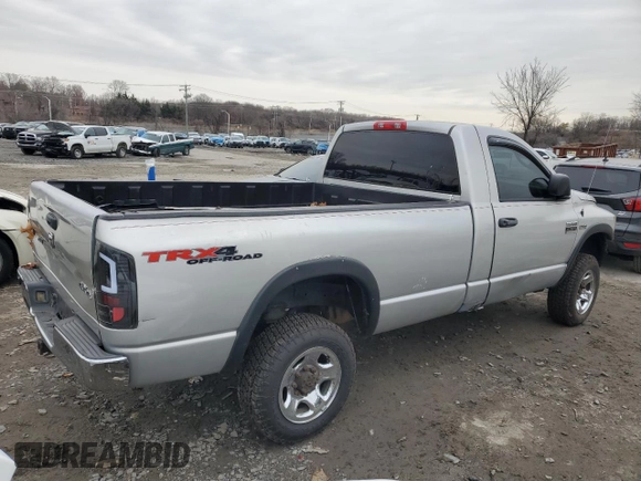 2007 Dodge Ram 2500 ST with VIN 3D7KS26D27G794021, listed as a Copart auction lot 84707144 with 113,362 mi miles and Salvage Title. Bid and sale history available at carsss.com. Image 3.