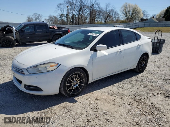 2016 Dodge Dart SE with VIN 1C3CDFAA3GD539585, listed as a Copart auction lot 48813785 with 110,976 mi miles and Salvage Title. Bid and sale history available at carsss.com. Image 1.