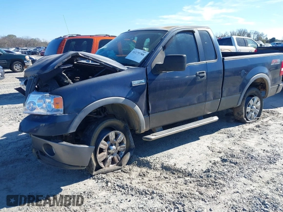 2006 Ford F-150 XL with VIN 1FTRF14546NA32933, listed as a IAAI auction lot 41275788 with 190,018 mi miles. Bid and sale history available at carsss.com. Image 2.