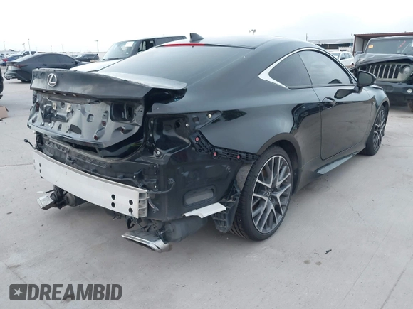 2017 Lexus RC 200t with VIN JTHHA5BC2H5005444, listed as a IAAI auction lot 42325560 with 61,938 mi miles and . Bid and sale history available at DreamBid. Image 4.