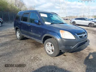 2003 Honda CR-V EX with VIN SHSRD78813U153600, listed as a IAAI auction lot 41893811 with 236,383 mi miles and . Bid and sale history available at carsss.com. Image 1.