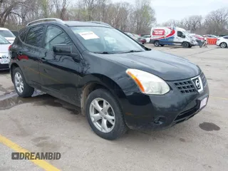 2008 Nissan Rogue SL with VIN JN8AS58V88W411610, listed as a IAAI auction lot 41859380 with 188,517 mi miles and . Bid and sale history available at DreamBid. Image 1.
