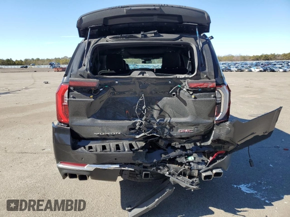 2025 GMC Yukon XL Denali with VIN 1GKS2JRL6SR129529, listed as a Copart auction lot 45733705 with 462 mi miles and Non Repairable. Bid and sale history available at carsss.com. Image 6.