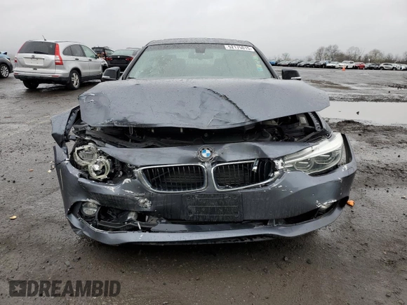 2015 BMW 4 Series 428i xDrive with VIN WBA3N9C56FK246149, listed as a Copart auction lot 52175015 with 45,236 mi miles and Salvage title. Bid and sale history available at DreamBid. Image 5.