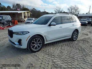 2019 BMW X7 xDrive40i with VIN 5UXCW2C53KL088430, listed as a IAAI auction lot 41480063 with 63,550 mi miles. Bid and sale history available at carsss.com. Image 17.
