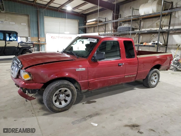2008 Ford Ranger XLT with VIN 1FTYR44E28PA91703, listed as a Copart auction lot 79835344 with 50,715 mi miles and Salvage Title. Bid and sale history available at carsss.com. Image 1.
