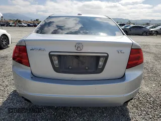 2005 Acura TL with VIN 19UUA66295A046326, listed as a Copart auction lot 54550935 with 166,408 mi miles and Salvage Title. Bid and sale history available at carsss.com. Image 6.
