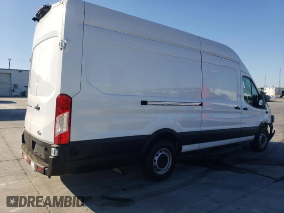 2020 Ford Transit Cargo with VIN 1FTBW3X89LKB13278, listed as a Copart auction lot 77077524 with 28,382 mi miles and Salvage Title. Bid and sale history available at DreamBid. Image 3.