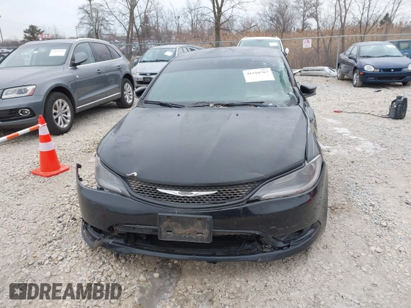 2016 Chrysler 200 S with VIN 1C3CCCBBXGN115906, listed as a IAAI auction lot 41510767 with 211,936 mi miles. Bid and sale history available at carsss.com. Image 11.
