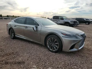 2020 Lexus LS with VIN JTHD51FF6L5011952, listed as a Copart auction lot 87452454 with 36,517 mi miles and Salvage Title. Bid and sale history available at carsss.com. Image 4.