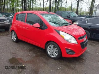 2015 Chevrolet Spark LT with VIN KL8CD6S92FC713384, listed as a IAAI auction lot 41941934 with 120,628 mi miles. Bid and sale history available at carsss.com. Image 1.