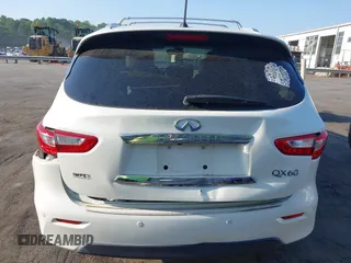 2015 Infiniti QX60 z VIN 5N1AL0MM8FC517929, wystawiony jako IAAI lot #42118295 z przebiegiem 104 188 mil mil oraz . Historia ofert i sprzedaży dostępna na DreamBid. Obrazek 16.
