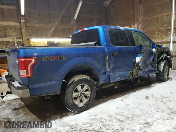 2015 Ford F-150 XLT with VIN 1FTEW1EF7FKE00061, listed as a Copart auction lot 45212285 with 173,509 mi miles and Salvage Title. Bid and sale history available at DreamBid. Image 3.