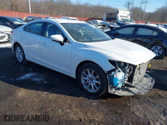 2015 Mazda 6 i Sport with VIN JM1GJ1U64F1171840, listed as a IAAI auction lot 41410088 with 129,691 mi miles and . Bid and sale history available at DreamBid. Image 1.