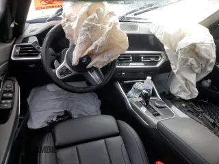 2022 BMW 3 Series M340i xDrive with VIN 3MW5U9J03N8C25391, listed as a Copart auction lot 41496935 with 41,912 mi miles and Salvage Title. Bid and sale history available at carsss.com. Image 8.