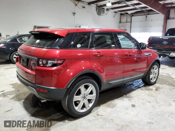 2012 Land Rover Range Rover Evoque Pure Plus with VIN SALVP2BG1CH644046, listed as a Copart auction lot 41610065 with 139,993 mi miles and Clean Title. Bid and sale history available at carsss.com. Image 3.