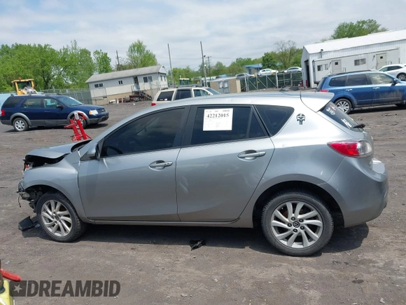 2013 Mazda 3 i Touring with VIN JM1BL1L74D1819981, listed as a IAAI auction lot 42212015 with 225,059 mi miles and . Bid and sale history available at DreamBid. Image 14.
