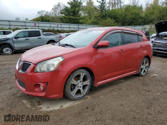 2009 Pontiac Vibe GT with VIN 5Y2SR67039Z404894, listed as a Copart auction lot 73347744 with 257,141 mi miles and Clean Title. Bid and sale history available at carsss.com. Image 1.