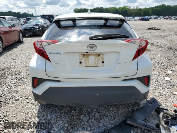 2021 Toyota C-HR LE with VIN NMTKHMBX1MR134388, listed as a Copart auction lot 54989894 with 74,971 mi miles and Salvage Title. Bid and sale history available at carsss.com. Image 6.