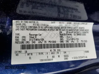 2012 Ford Focus SE z VIN 1FAHP3K22CL126478, wystawiony jako Copart lot #60053565 z przebiegiem 130 887 mil mil oraz Czysty tytuł • Clean title. Historia ofert i sprzedaży dostępna na DreamBid. Obrazek 13.
