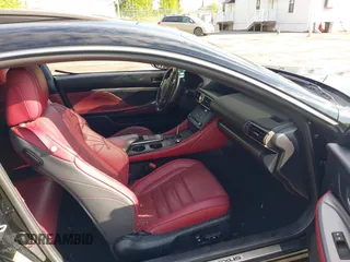 2016 Lexus RC with VIN JTHSE5BC3G5006739, listed as a IAAI auction lot 42149914 with 97,244 mi miles. Bid and sale history available at carsss.com. Image 5.