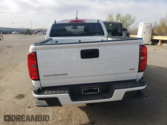 2022 Chevrolet Colorado 2WD Work Truck with VIN 1GCGSBEN6N1103224, listed as a Copart auction lot 50900595 with 68,783 mi miles and Salvage title. Bid and sale history available at DreamBid. Image 6.