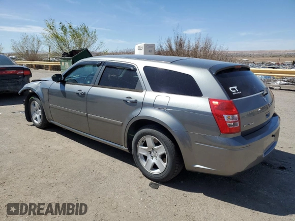 2005 Dodge Magnum SE with VIN 2D4FV48V55H529632, listed as a Copart auction lot 50377515 with 91,739 mi miles and Salvage Title. Bid and sale history available at carsss.com. Image 2.